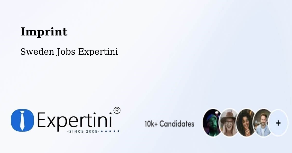 Imprint – Helsingborg - Sweden Jobs Expertini